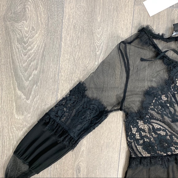 For Love & Lemons Alexa Mini Dress Size S NWT - Picture 11 of 16